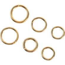 6Pcs Open Type Nose Rings Hoops For Nose Ear Piercings Jewelry