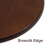 Wooden Round Stool Seat Replacement For Multiple Rooms 32 Cm 8