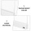 1Set Space-Saving Acrylic Monitor Side Panel Memo Board with LED Light 8