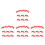40Pièces Mini Diplômes De Coton Multicolores Décor Graduation 4