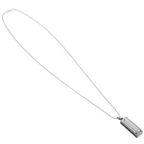 Harmonica Collana Miniatura Ciondolo Gioiello Strumento Portatile