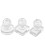 3Pcs Transparent Plastic Eye Shadow Presser for Makeup Repair Tools 8