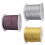 3 Rotoli Corda Intrecciata Argento Oro Multicolore Per Tassel 1