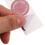1 Rotolo Etichette Autoadesive Rosa Per Confezionare Regali 8