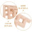 4 Pezzi Applique In Intagliato Con Fiori 8