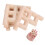 4 Pezzi Applique In Intagliato Con Fiori 10