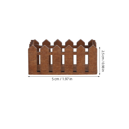 2 Pezzi Miniatura Cestino Portafiori Casa 1