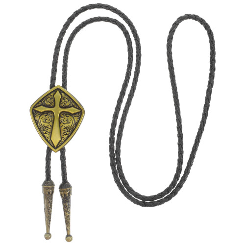 Cross Pendente Per Cravatta Bolo Collane Western Cowboy