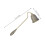 Candle Snuffer In Vintage In Zinco Con Strass 2