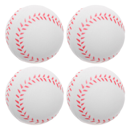 4 Palline Allenamento Morbide Per Giocatori Baseball