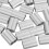 50St Dubbele Loop Aluminium Kabelhulzen Voor Draadkabels 8