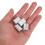 50St Dubbele Loop Aluminium Kabelhulzen Voor Draadkabels 4