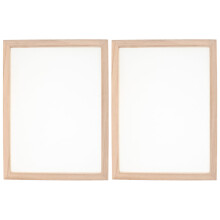 2 Pezzi 2 In 1 Schermo Per Fabbricazione Carta In Legno Con Telaio