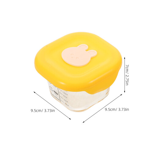 2St Kleine Bakjes Met : 230Ml Herbruikbare Plastic Potten 1