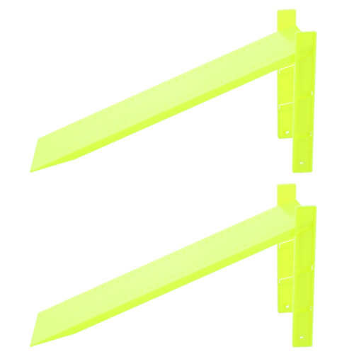 2 Stuks Plastic Hellingen Natuurkunde Leerhulpmiddel