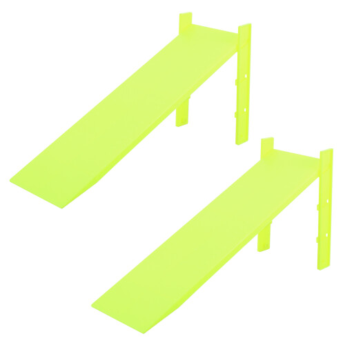 2 Stuks Plastic Hellingen Natuurkunde Leerhulpmiddel 1