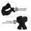 10Pcs Universal Cane Holder For Wheelchair Walker Mobility Scooter 9