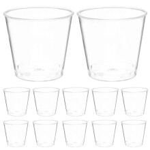 50 Stks Transparante Plastic Cupjes Voor Water Thee Sap