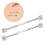 2Pcs Para Piercing Industrial Aço De Para Cartilagem 7