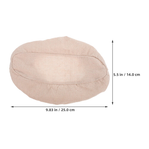 2Pcs De Para De Provação Do Pão, Rattan Natural, 2