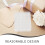 3Pcs Bloco Carimbo Acrílico 6X5Cm com Grade para Diy 9