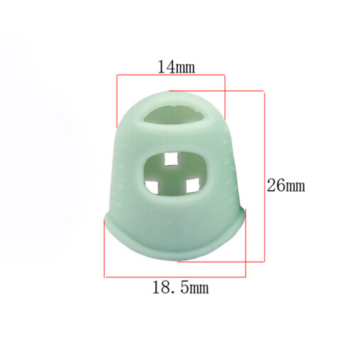 4 Unidades Protetores De Dedos Silicone (M) 2