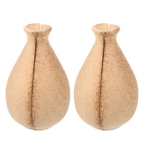 4Pcs Kit Vaso E Barro Para Pintura Decorativa
