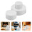 3 Unidades Bolo Isopor 4/6/8 Polegadas Para Decoração 10