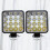 2Pcs 48W Automotiva Super De 9