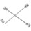 2 Unidades Pins Para Abotoaduras De Masculina Metal 7