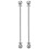 2 Unidades Pins Para Abotoaduras De Masculina Metal 5