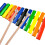 Um Par De Maquetas Para Glockenspiel E Xilofone Com 7
