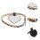 Conjunto De De Com E Inserções Para Calcanhar 9