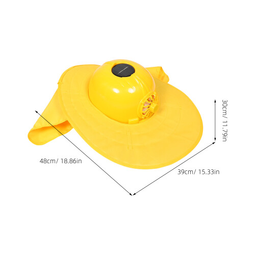 Chapéu Com Ventoinha Solar, , Capacete Rígido 1