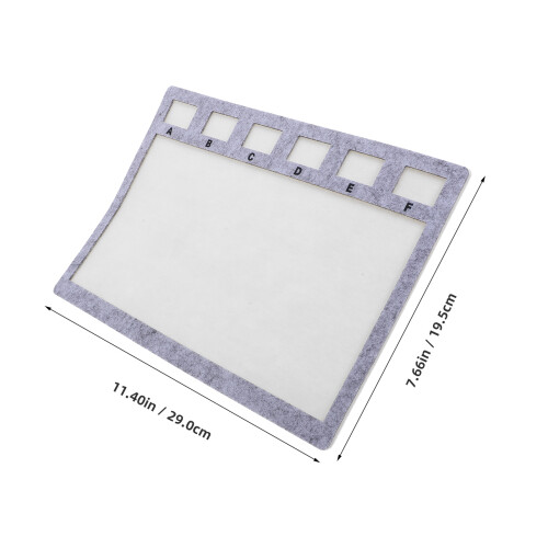 De 11,4" X 7,6" Para De Pulseiras Com Escala 1