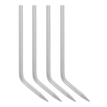 4 Peças Agulha Para Paracord: Curva, Aço Inoxidável, Corda E