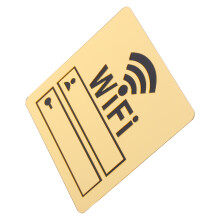 Sinal Adesivo Wifi Para Casa