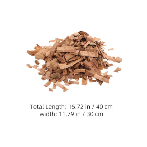 Bbq Wood Chips: Apple Smakade Träbitar För Av Kött 1