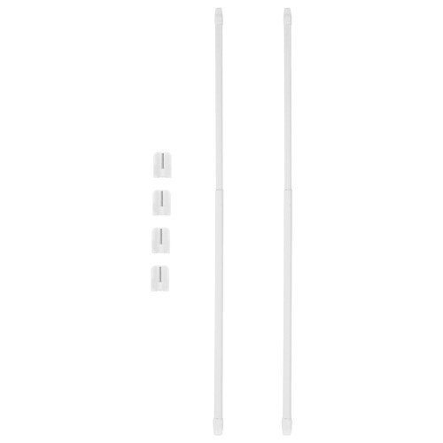 Utviklingsbar Duschgardinsstav Justerbar 30-50 Cm
