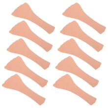 10Pcs Vattentät Simunderlag Fickor För Kvinnor, Ljus Camouflage