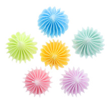 6Pcs Simulerad Glassdekoration Tårtmodell Leksak Kaka Visning
