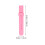 1 St 16 Mm Silikon Byte Vristband Band Rosa 9
