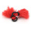 Optimize Drift with 4 Red Yarn Strike Indicators for Fly Fishing 11