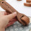 Wood Quilting Seam Roller Beech Handle Multi-Use Sewing & Printing Tool 6