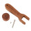 Wood Quilting Seam Roller Beech Handle Multi-Use Sewing & Printing Tool 15