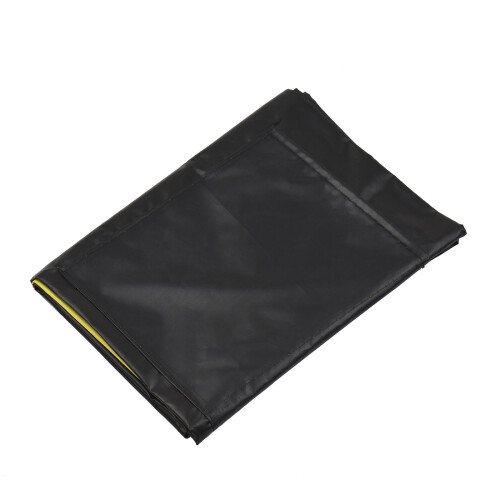 Grembiule da parrucchiere 72,5x58 Nero+Giallo impermeabile 1