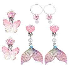 15 Pairs Girls Clip On Earrings No Pierced Cute Ear Clips For Girls