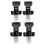 4Pcs Black Water Dispenser Spigot Handle Replacement 11
