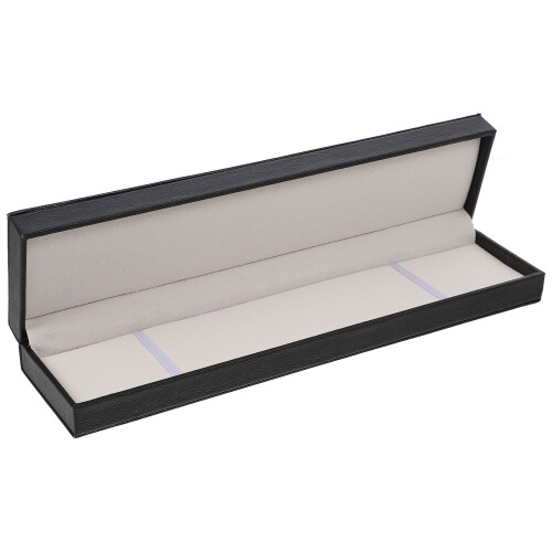 2Pcs Pu Rectangle Bracelet Storage Organizer Watch Box