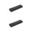 2Pcs Pu Rectangle Bracelet Storage Organizer Watch Box 3